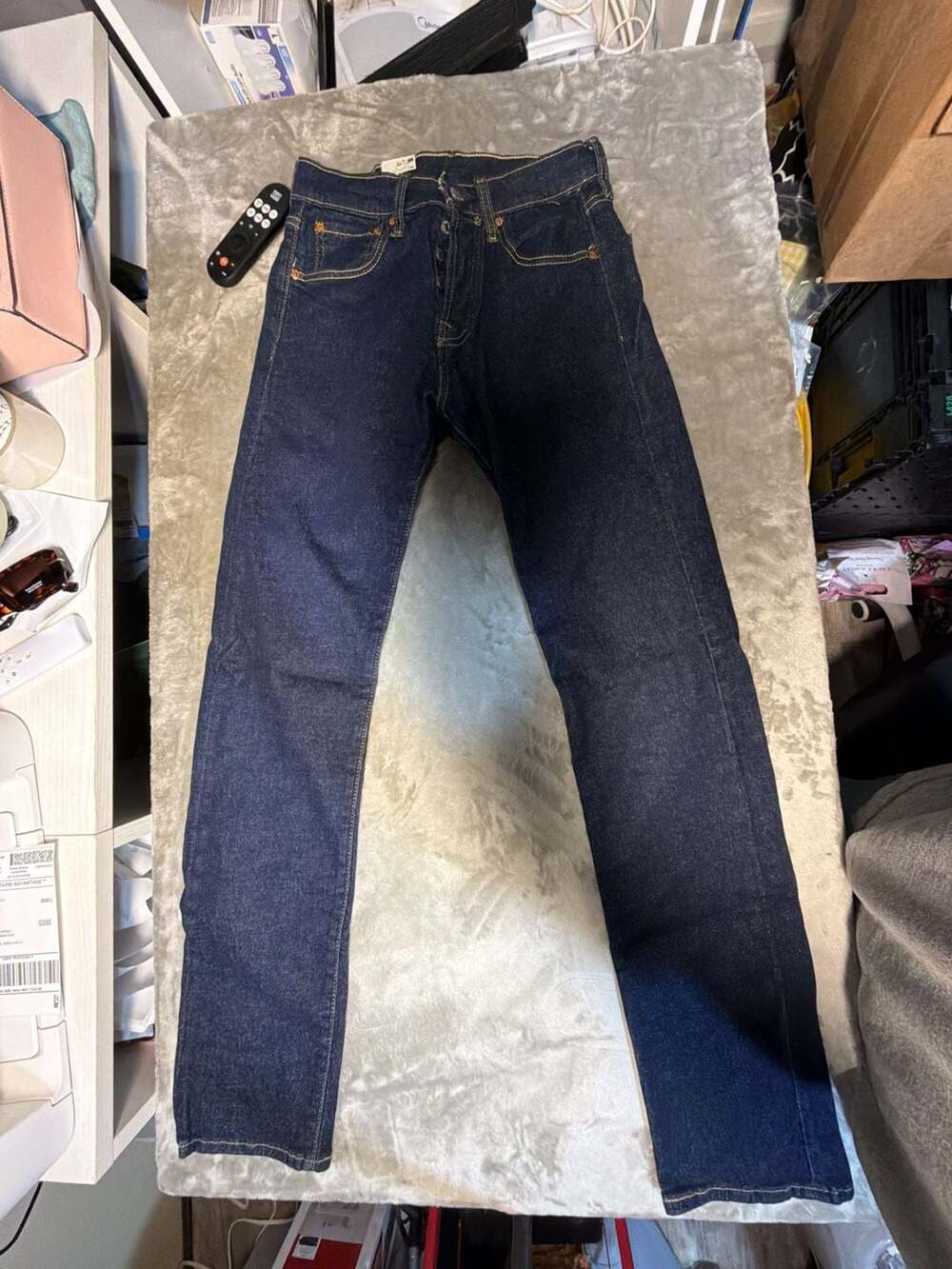 Levi's 501 Original Fit Men's Jeans Dark Wash 29x34